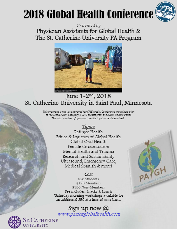 2018 Annual PAGH Global Health Conference